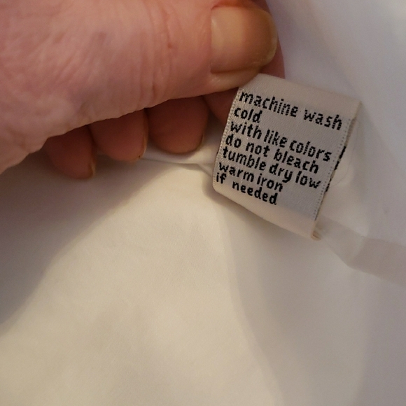 NEW,ELEGANT,Tyler Boe White Wrap Blouse - Picture 14 of 15